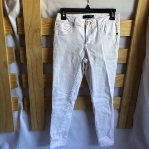 1822 Denim White Skinny Jeans